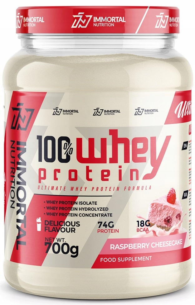 IMMORTAL 100% WHEY PROTEIN 700g WHEY PROTEIN + ISOLATE WPC WPI WPH