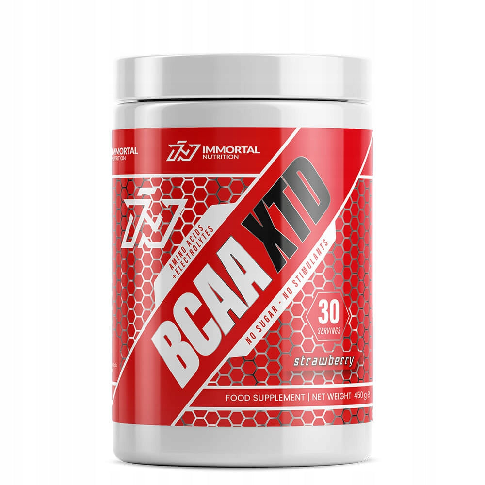 IMMORTAL BCAA XTD 450g AMINO ACIDS GLUTAMINE ELECTROLYTES REGENERATION AMINO Expiration date at least 1 year from the date of purchase