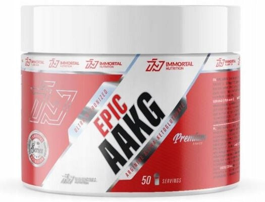 IMMORTAL NUTRITION EPIC AAKG PRE-WORKOUT 250g GREEN APPLE