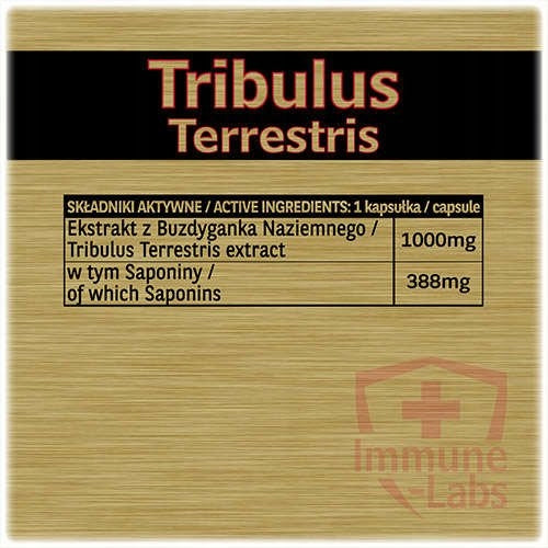 IMMUNE LABS TRIBULUS TERESTIS 60K TESTOSTERONE FERTILITY VITALITY Expiration date at least six months from the date of purchase