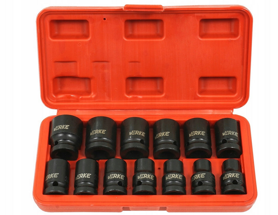 IMPACT CAPS 1/2 SHORT IMPACT WRENCH SOCKET SET 10-24MM STRONG! Manufacturer code V39461