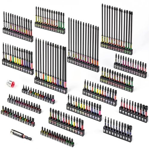 IMPACT DRIVER BITS SET OF 217 PCS STEEL S2 PH PZ TORX steel Brand no brand