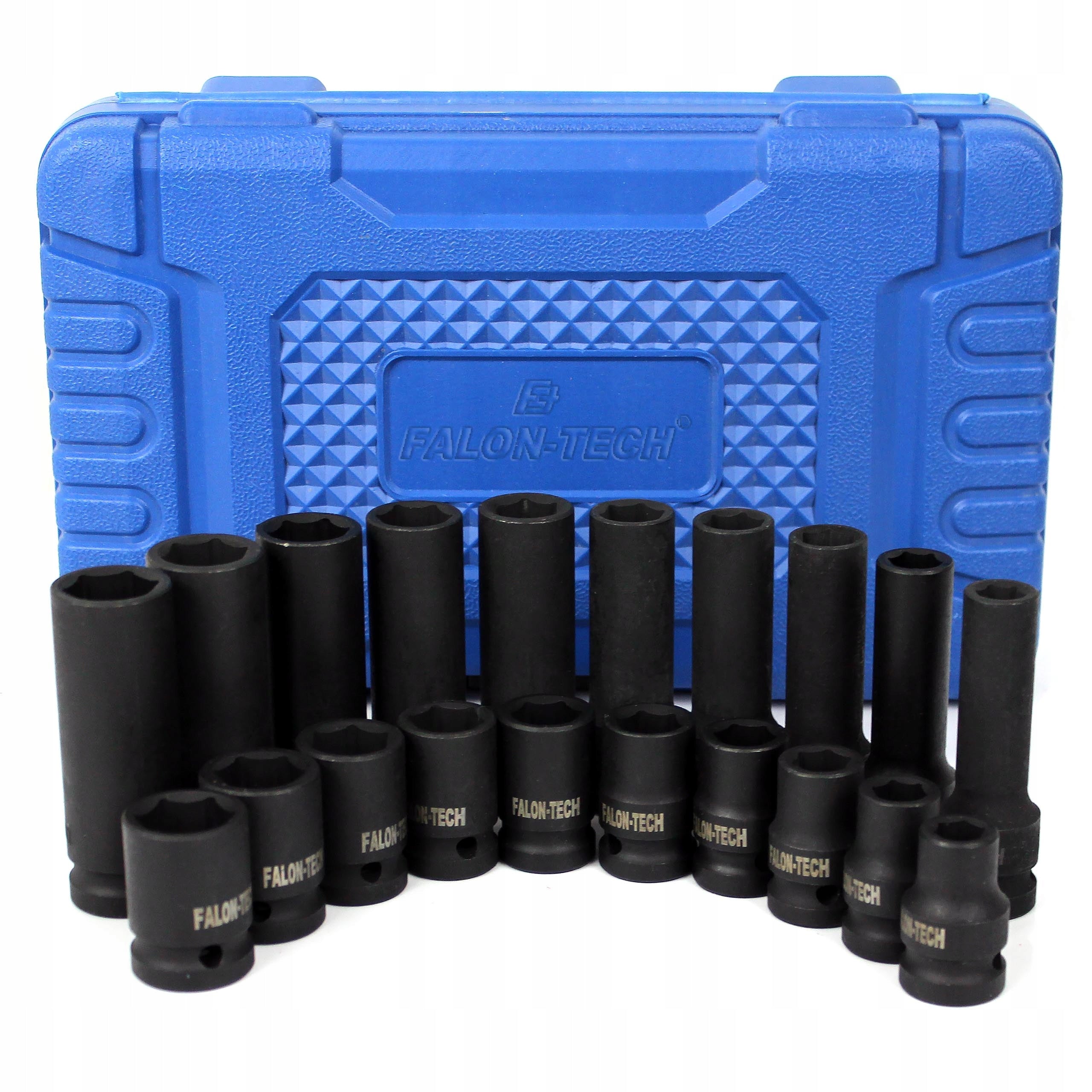 IMPACT SOCKET SET 10-19 IMPACT CAPS LONG AND SHORT 1/2'' 20EL EAN (GTIN) 5907737328498