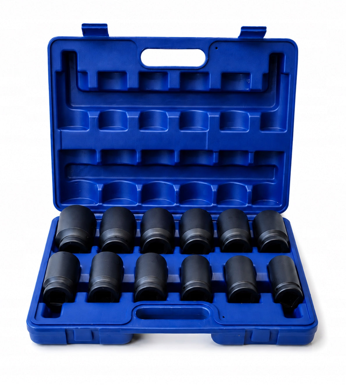 IMPACT SOCKET SET 24-41 MM IMPACT SOCKETS 3/4 Cr-V SOCKET WRENCHES Product weight with unit packaging 3 kg