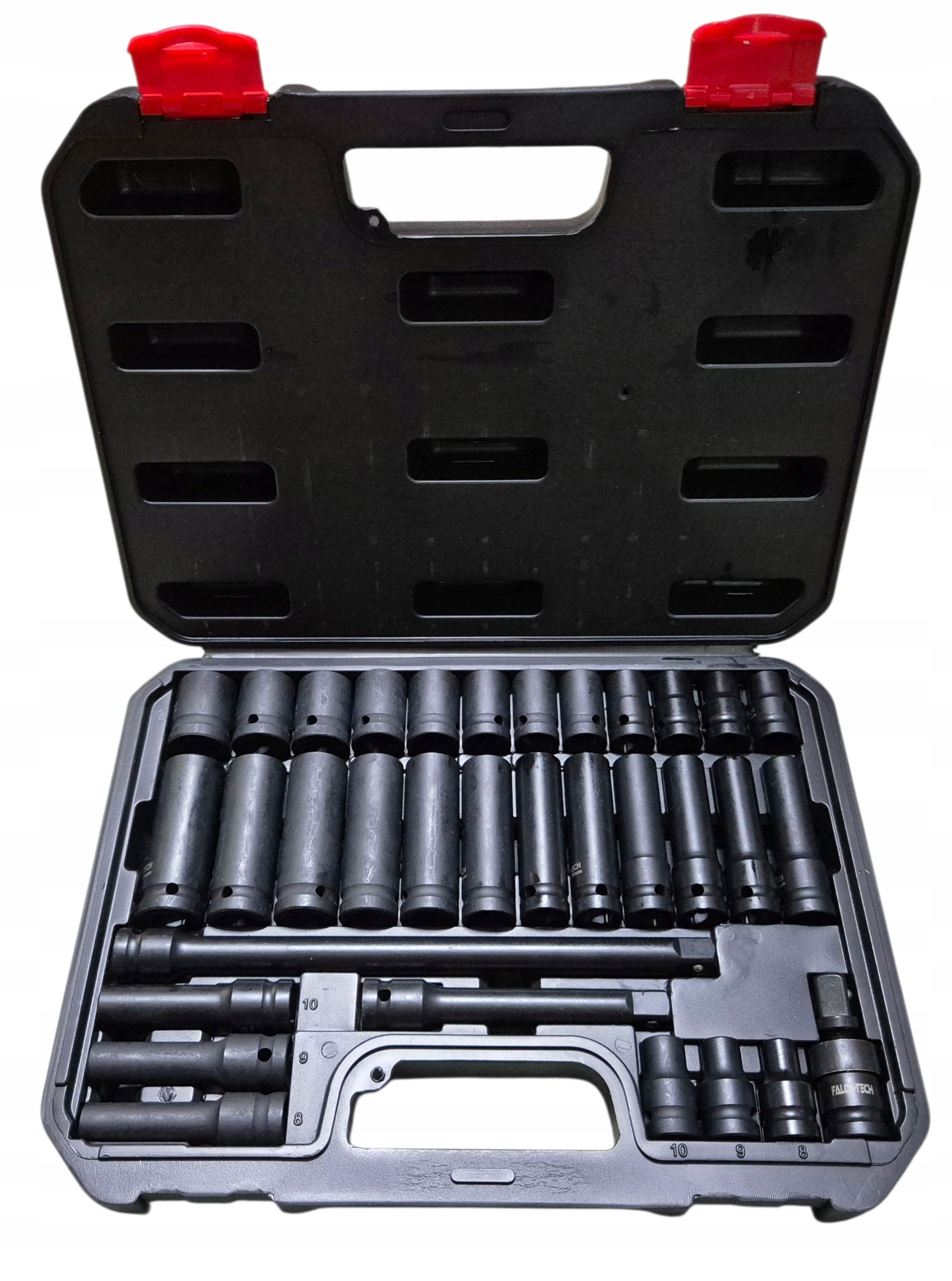 IMPACT SOCKET SET 8-22mm 1/2" IMPACT SOCKETS LONG SHORT 33 pcs. Manufacturer code FT4765