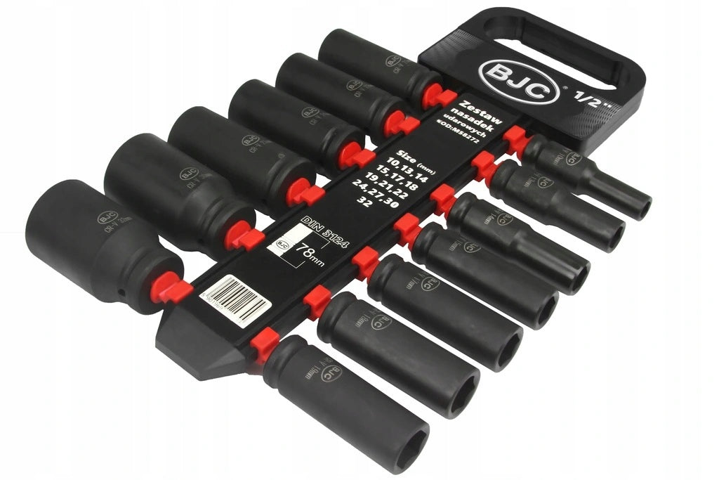IMPACT SOCKET WRENCHES 1/2 CAPS LONG 10-32mm EAN (GTIN) 5901969114744