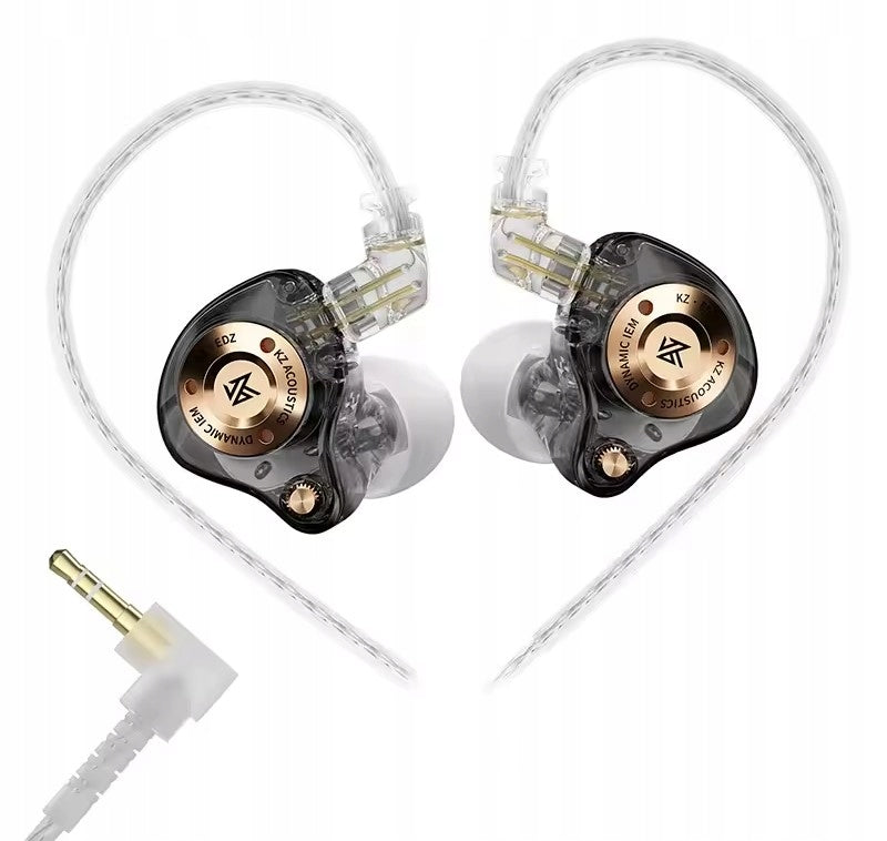 IN-EAR HEADPHONES IEM PROFESSIONAL HI-FI KZ EDZ Collectible