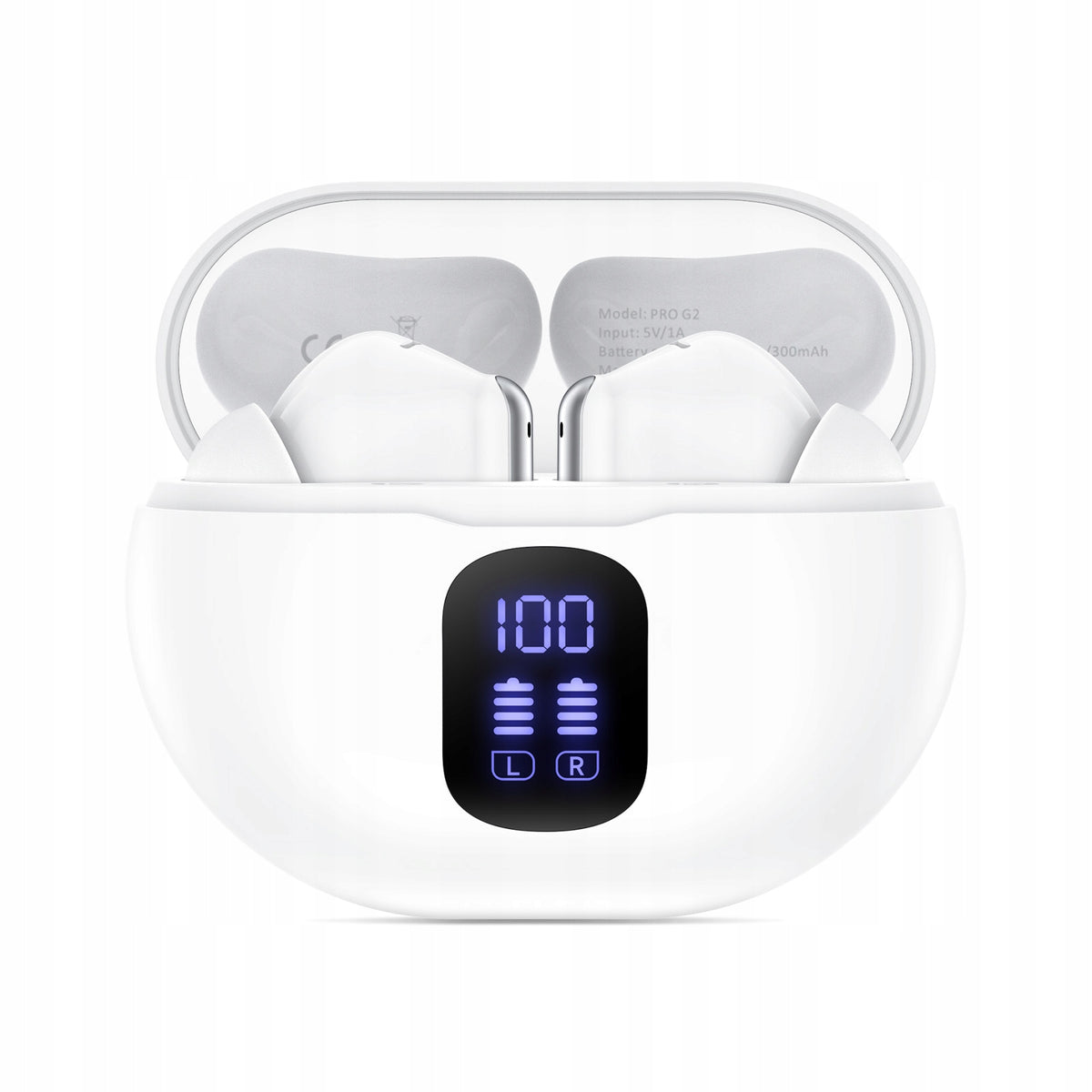 IN-EAR HEADPHONES TWS WIRELESS BLUETOOTH 5.4 - CLEAR BASS Manufacturer code 5906302343799