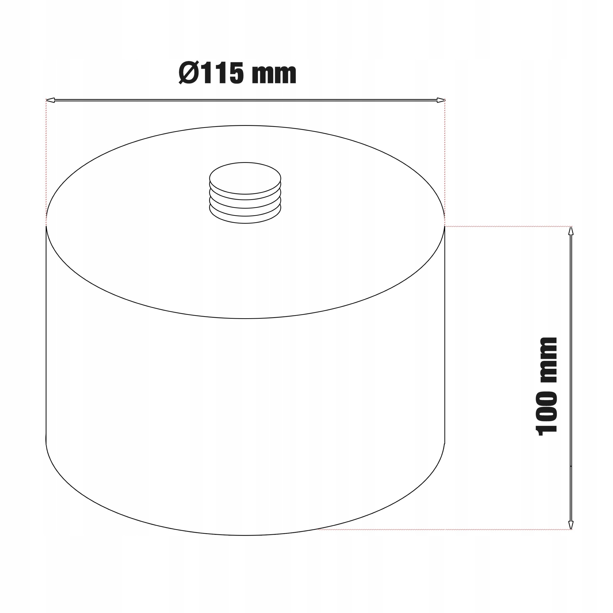 INCREASE CAP G10 100MM FOR SNOWMAN LIFT GSP AND GSPK STIX Product weight with unit packaging 1.7 kg