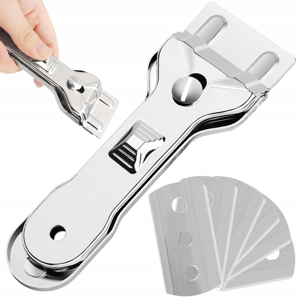INDUCTION COOKTOP SCRAPER CERAMIC GROUT GLASS BLADES x6