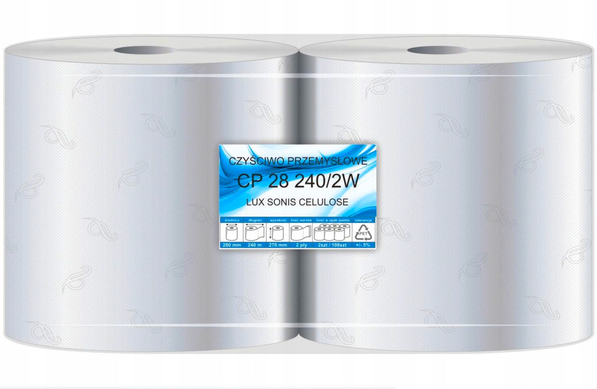 INDUSTRIAL CELLULOSE 2-Ply 244m Manufacturer code 5907632665018