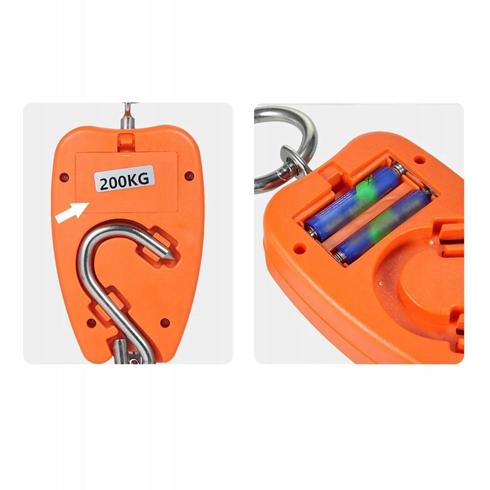 INDUSTRIAL CRANE HANGING HOOK SCALE 200KG PORTABLE FOR LUGGAGE HOLIDAY Brand no brand