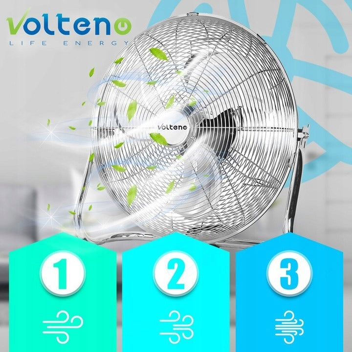 INDUSTRIAL FLOOR FAN LARGE 45cm POWERFUL CIRCULATOR WINDMILL 100W Manufacturer code DFA40