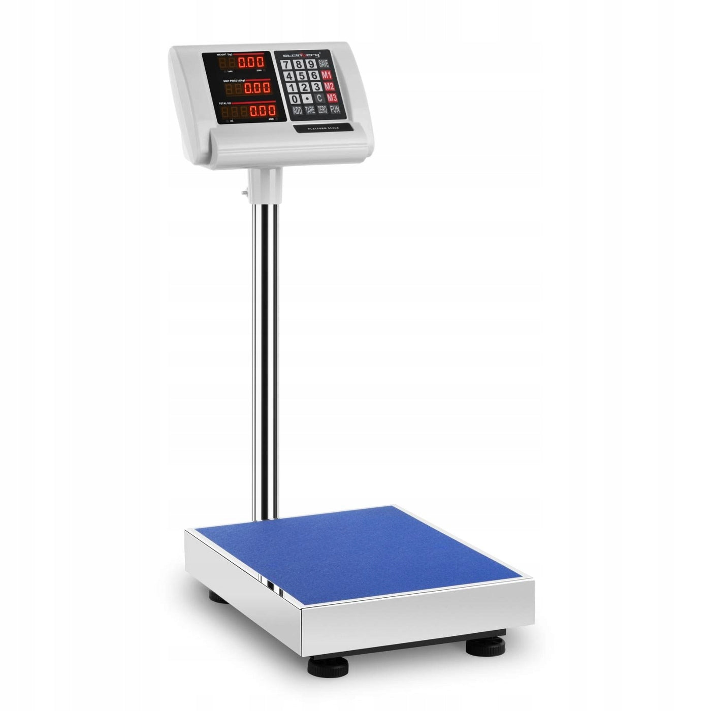 INDUSTRIAL PLATFORM SCALE 100 kg / 10 g 3 x LED