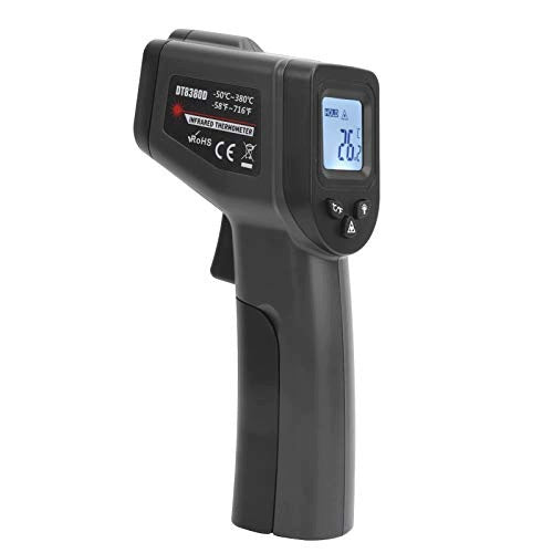 INDUSTRIAL TOUCHLESS THERMOMETER 50C TO 380C DIGITAL Metal For Home Medical device no