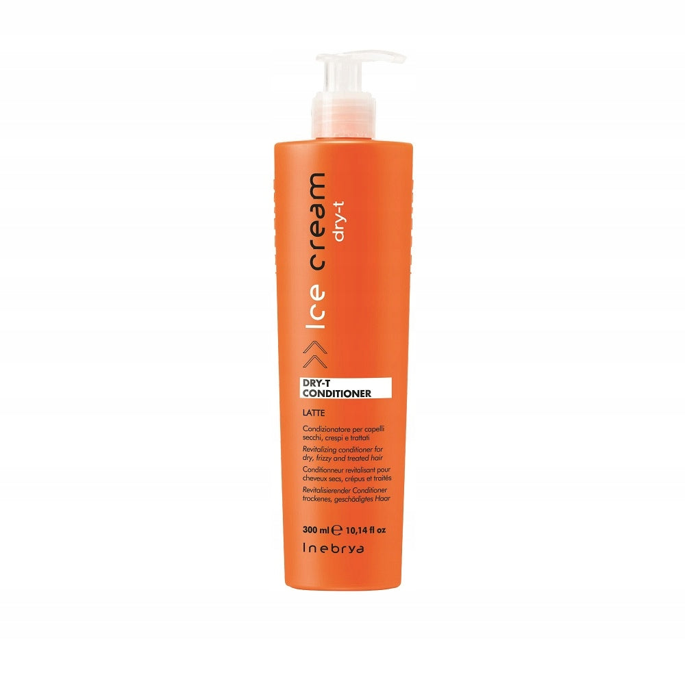 Nährende und regenerierende Spülung für trockenes Haar Inebrya Ice Cream Dry-T, 300 ml