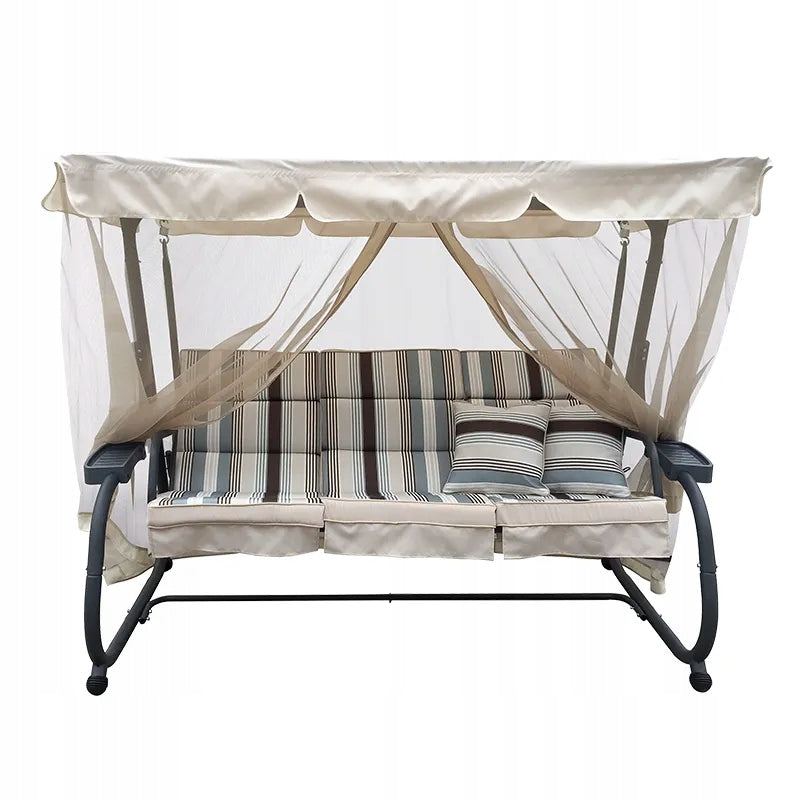 INES garden swing with mosquito net beige Manufacturer Mirpol