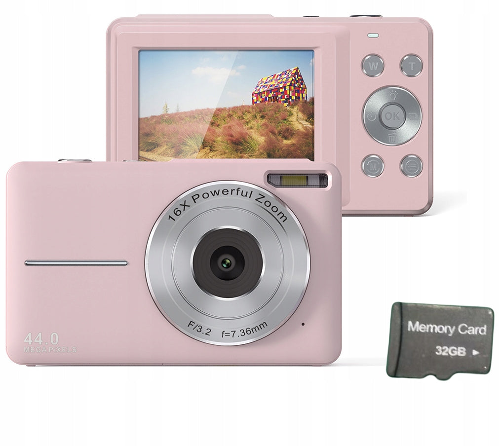 INF 44 MP/1080 P/16X Digital Camera with Digital Zoom/Filling Light