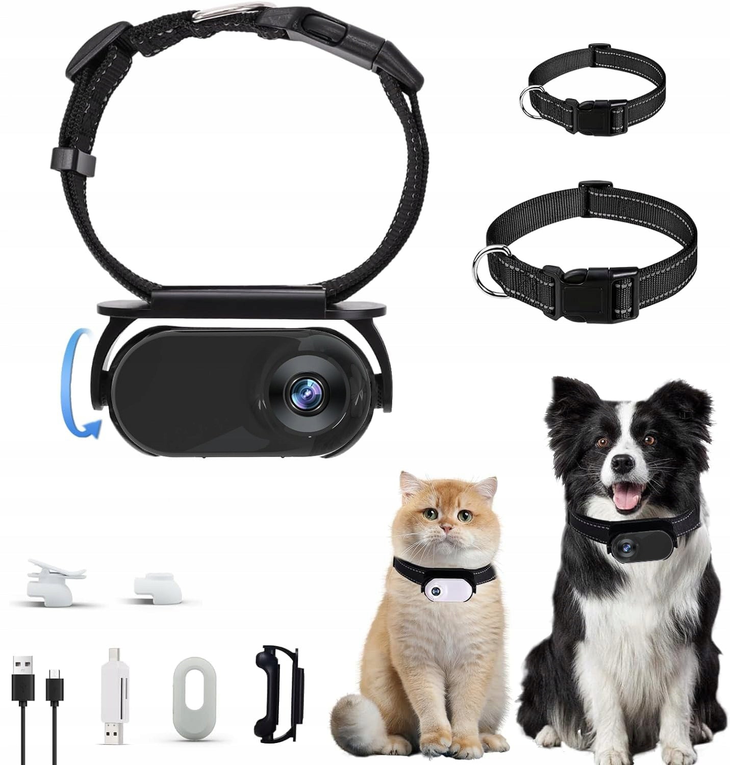 INF Miniature sports camera with 1080P HD wide-angle lens