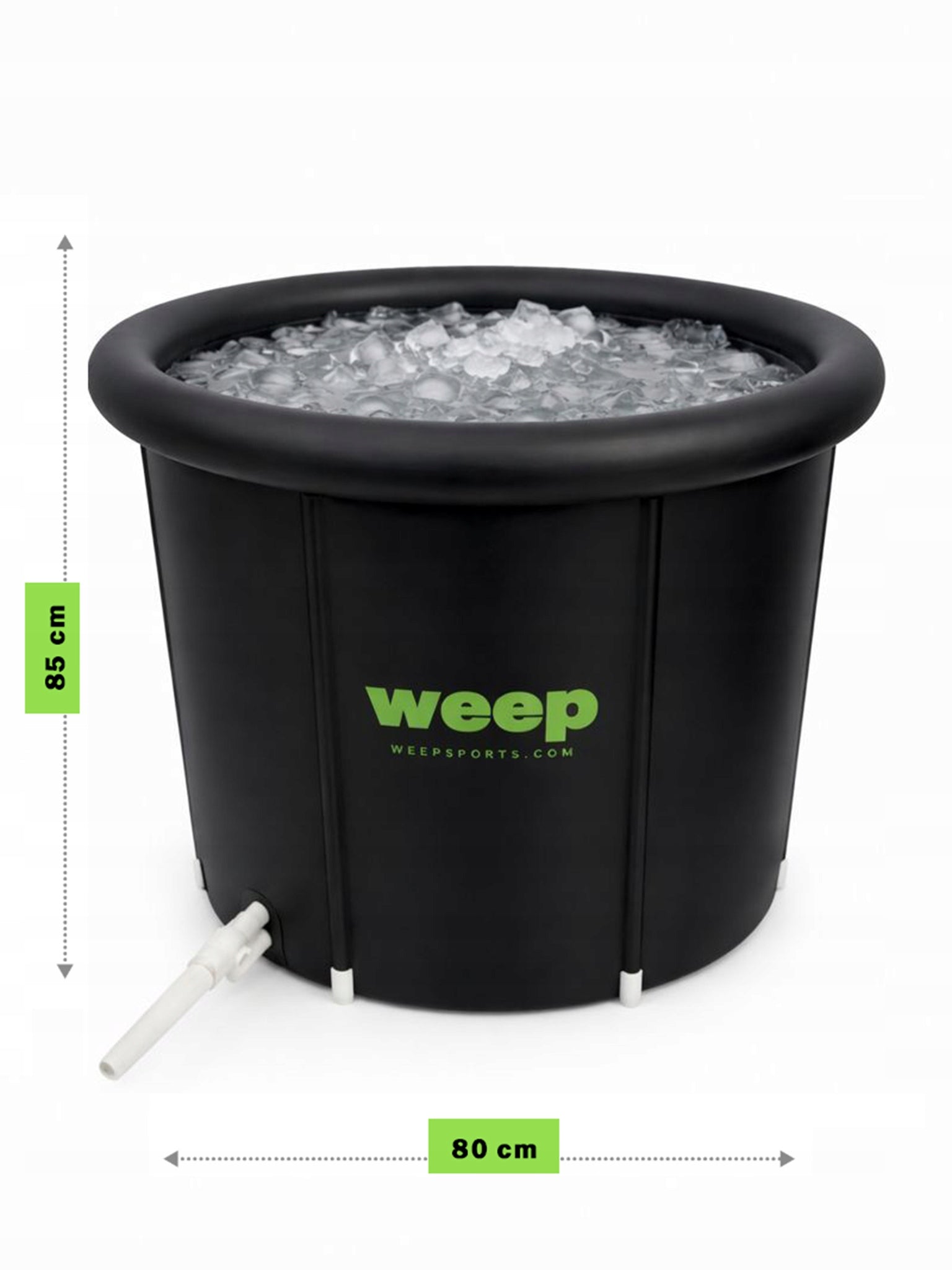 INFLATABLE BATHTUB WEEP FOR REGENERATION 390L 85x80cm