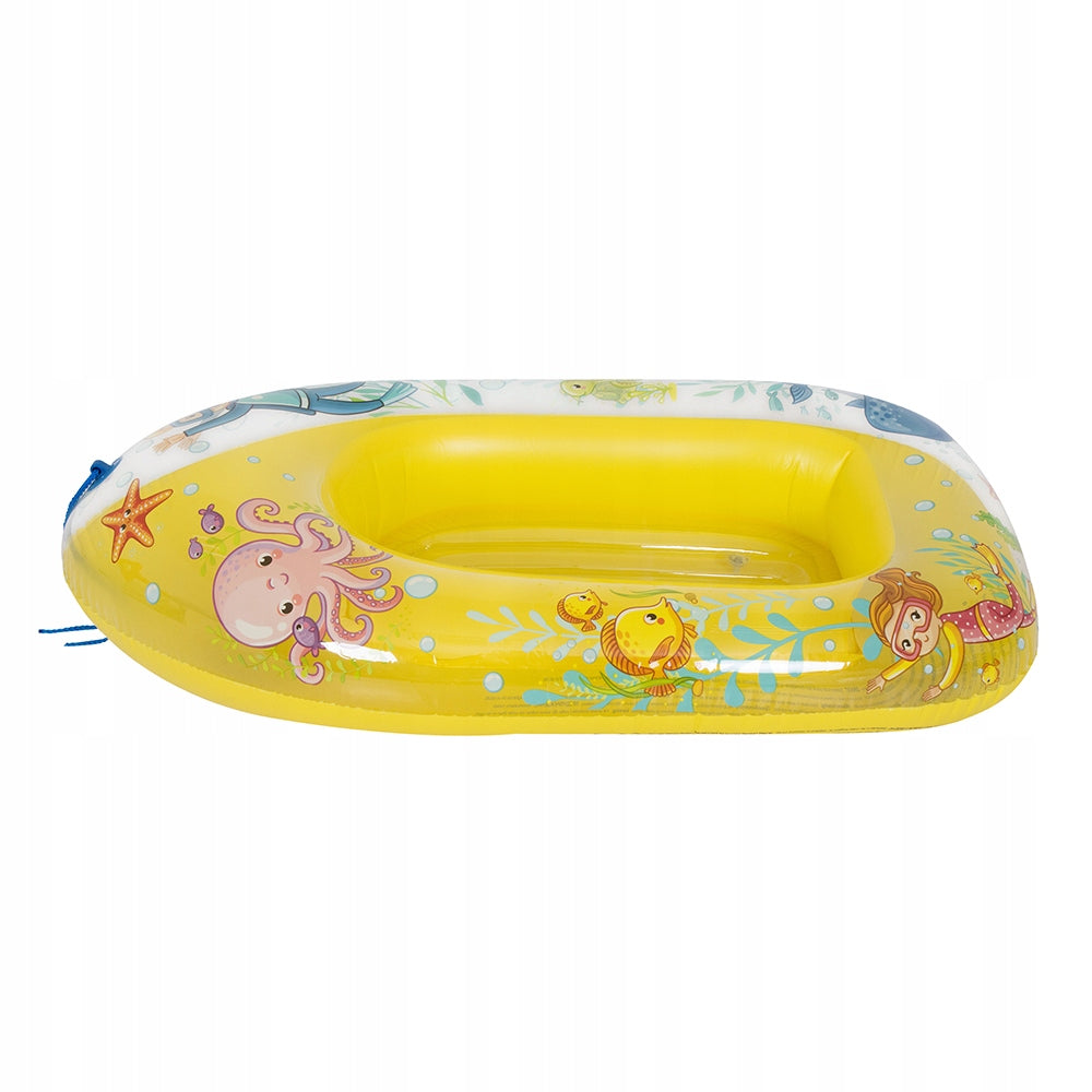 INFLATABLE BOAT FOR CHILDREN OCEAN WORLD KIDS BOAT 112X70 CM Manufacturer code 6920388661911