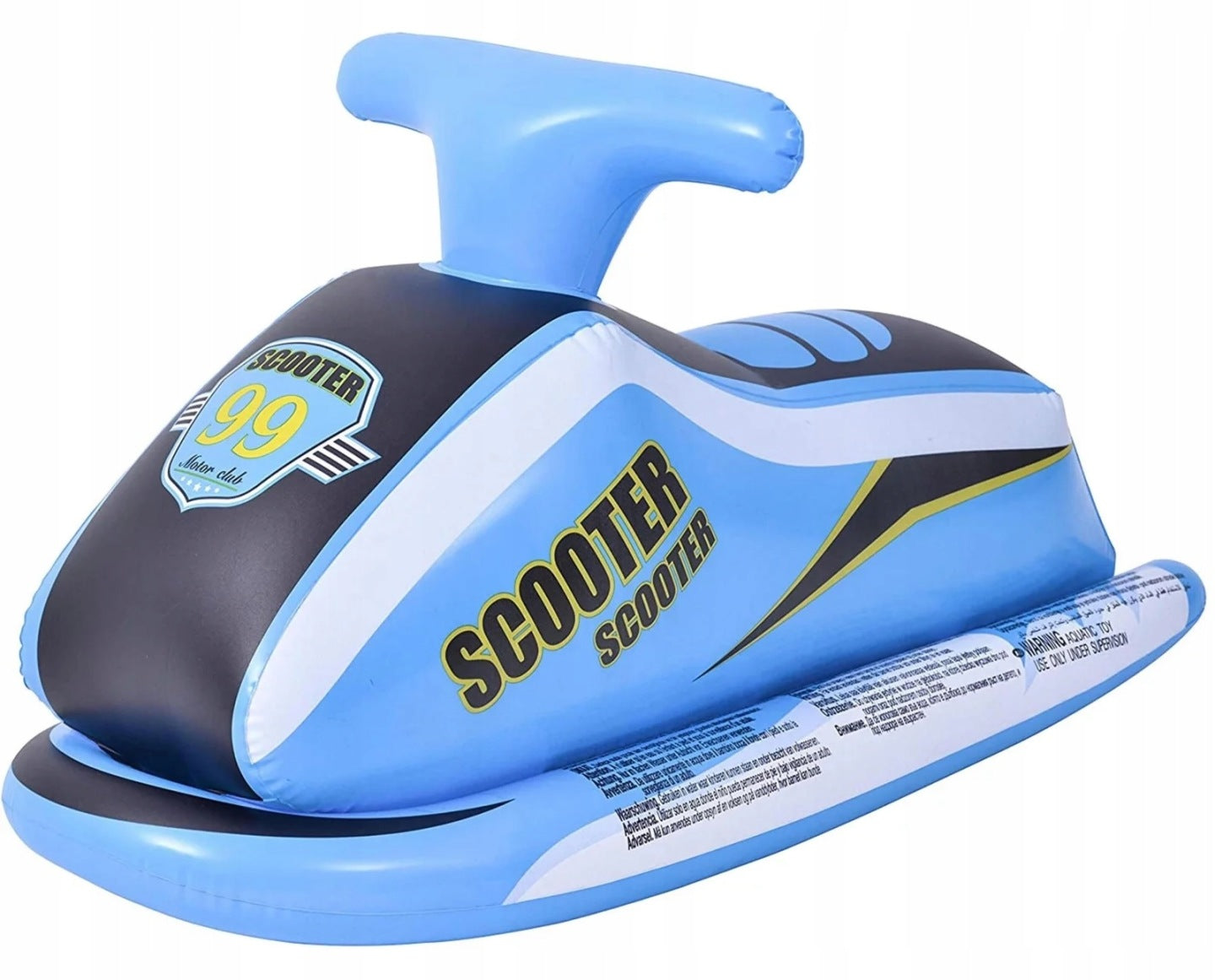 INFLATABLE JET SKI MATTRESS FOR CHILDREN'S SWIMMING