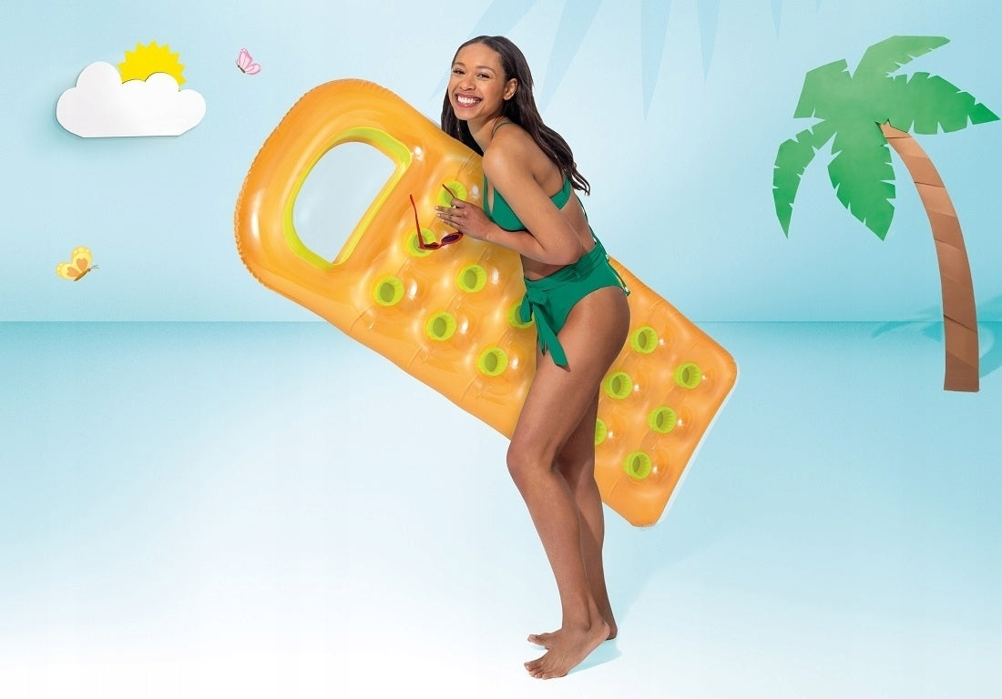 INFLATABLE MATTRESS FOR SWIMMING WATER INTEX 59895 FOR BEACHES FOR ADULTS Manufacturer code 59895