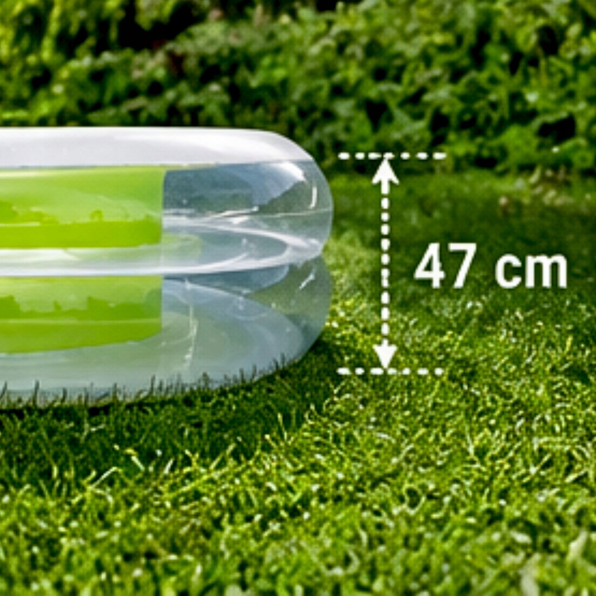 INFLATABLE POOL FAMILY GARDEN EIGHT 240x140x47cm SUN CLUB 17269 Volume 550 l