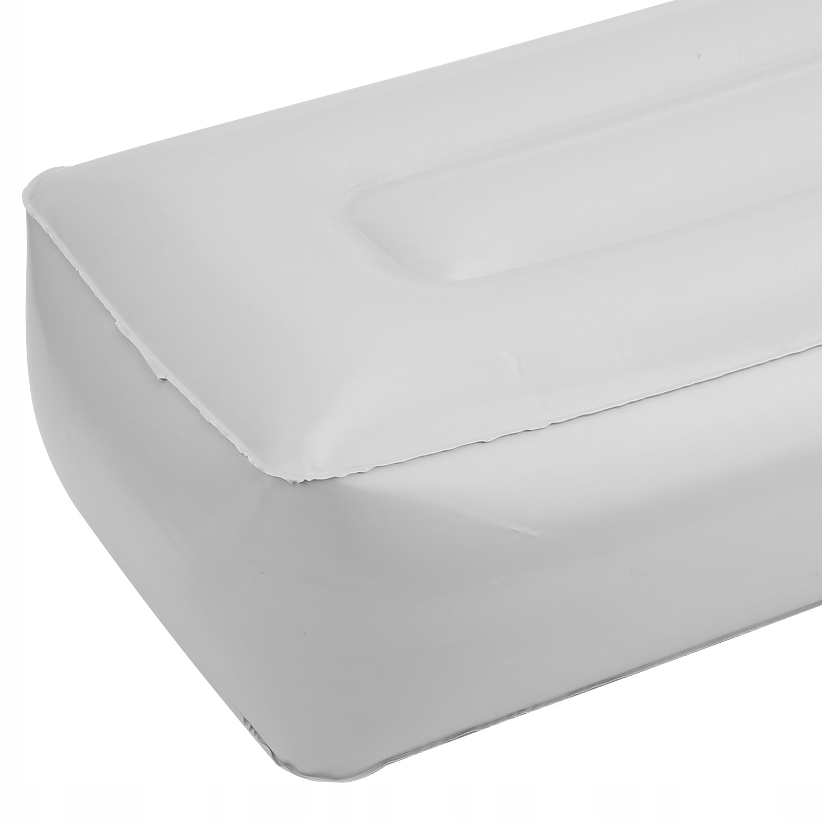 INFLATABLE RUBBER PONTOON PILLOW GREY Length 56 cm