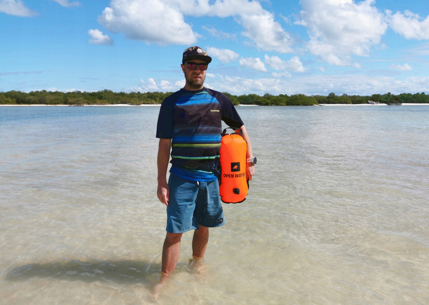 INFLATABLE SAFETY BUOY - SWIMMING BUOY - STRONG SWIMMING BUOY Brand OpenWater