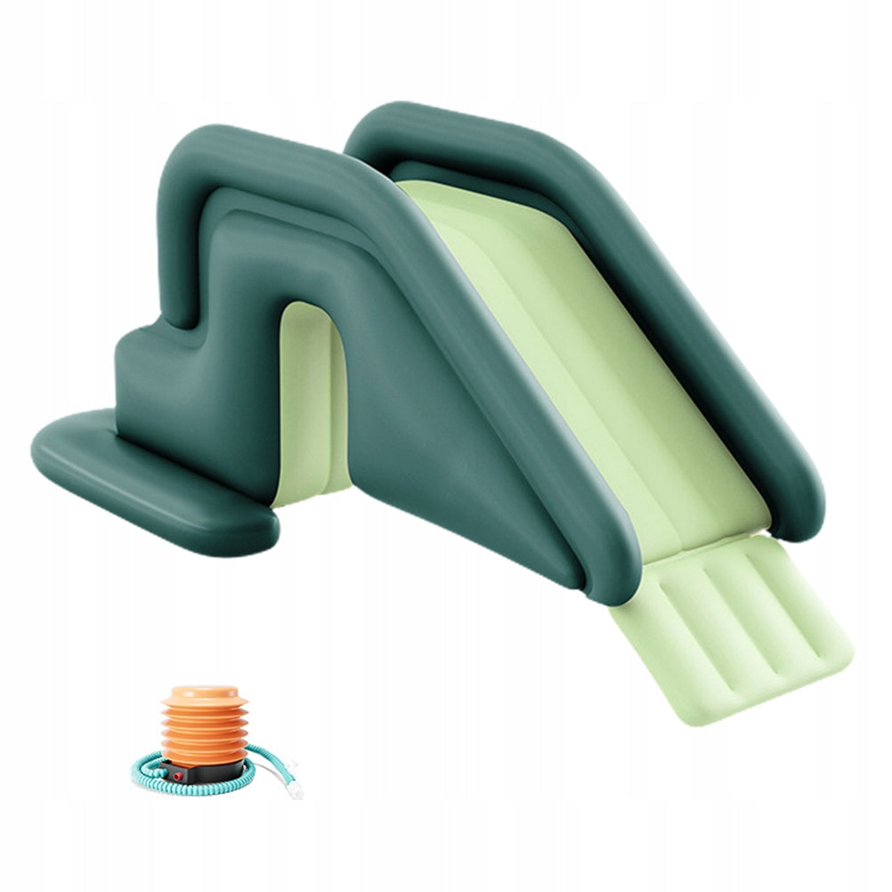 INFLATABLE SLIDE + FOOT PUMP WATER PARK