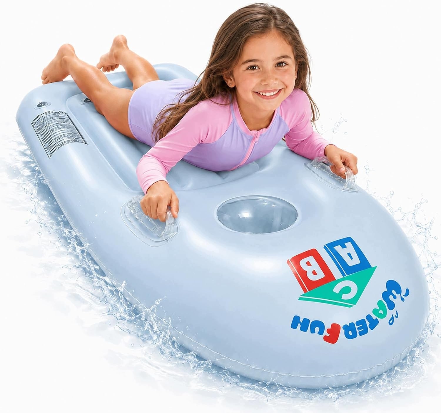 INFLATABLE SURFBOARD FOR CHILDREN 112X52 CM BODYBOARD