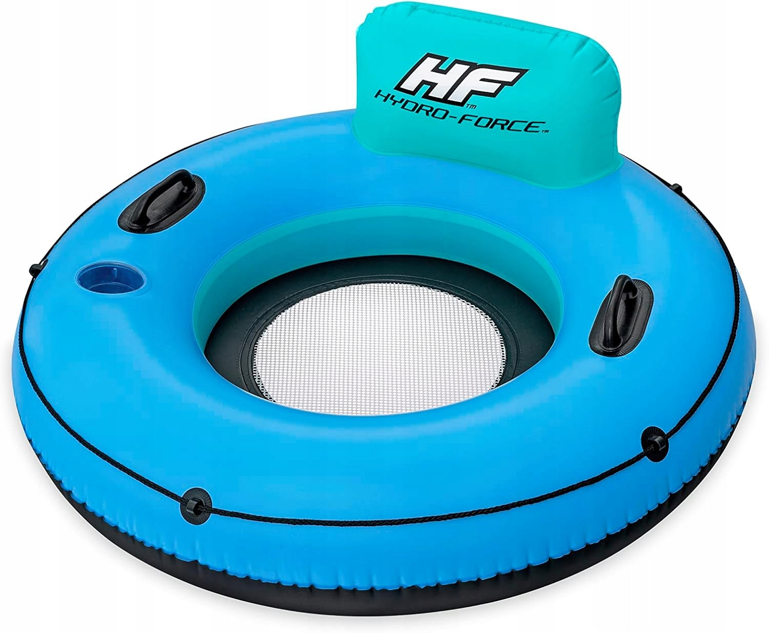 INFLATABLE SWIMMING WHEEL Ø 119 CM CUP HOLDER