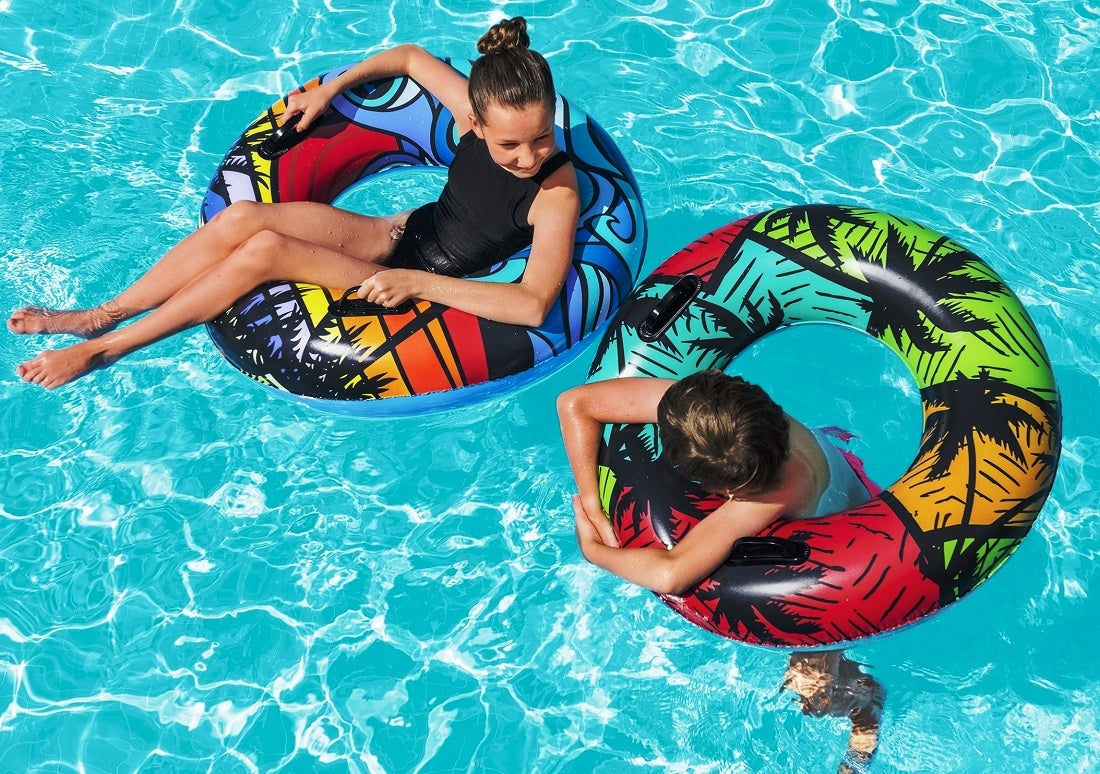 INFLATABLE SWIMMING WHEEL + HANDLES BESTWAY 36350 Product weight with unit packaging 0.34 kg