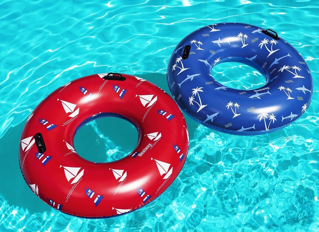 INFLATABLE SWIMMING WHEEL + HANDLES BESTWAY 36353 Packaging status original