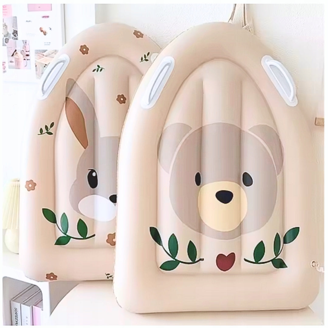 INFLATABLE Swimming BOARD MATTRESS WITH HANDLES FOR LEARNING TO SWIM BEAR Brand SPORTX