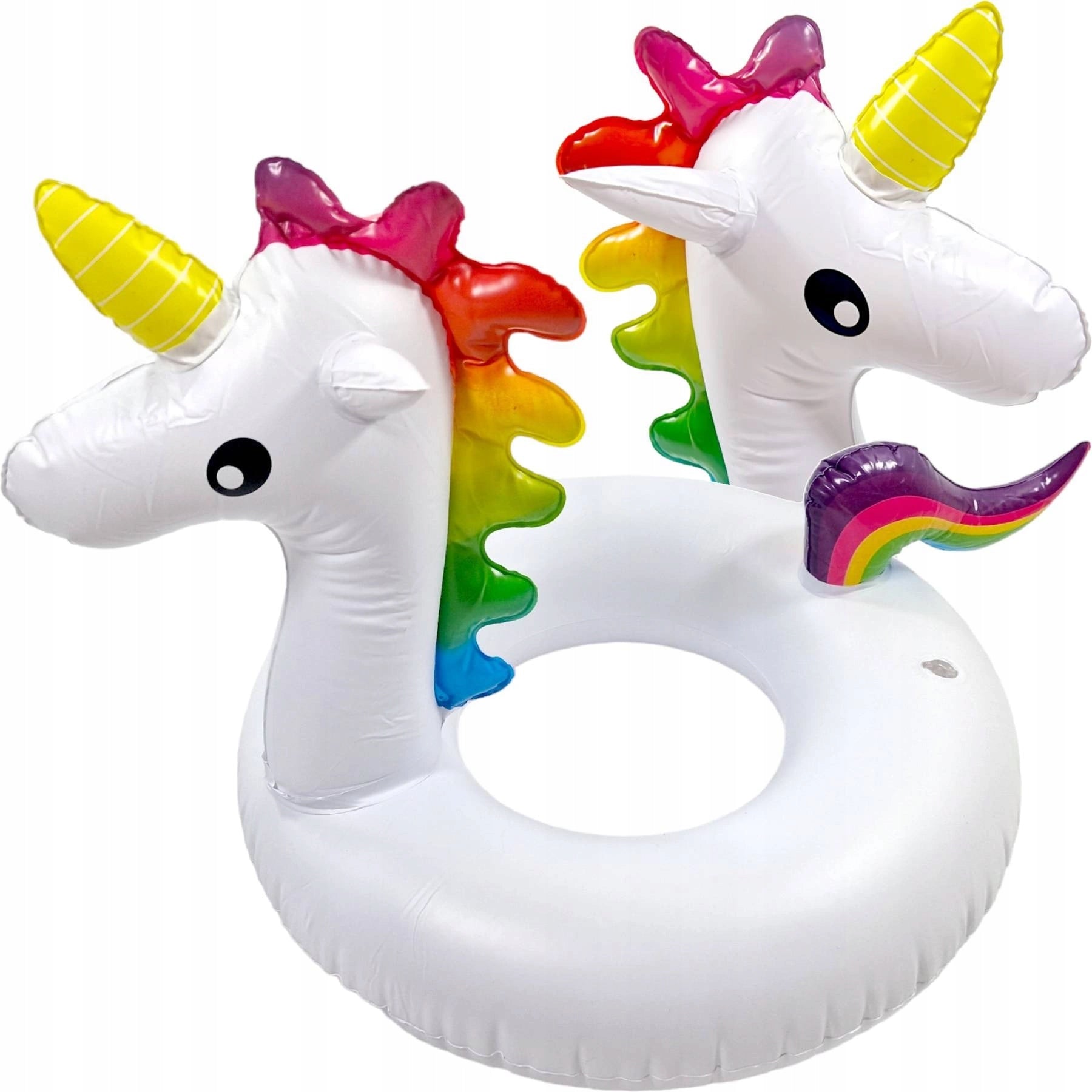 INFLATABLE UNICORN SWIMMING WHEEL FOR CHILDREN CIRCLE COLORFUL FOR SWIMMING POOL Manufacturer code 5907419721586