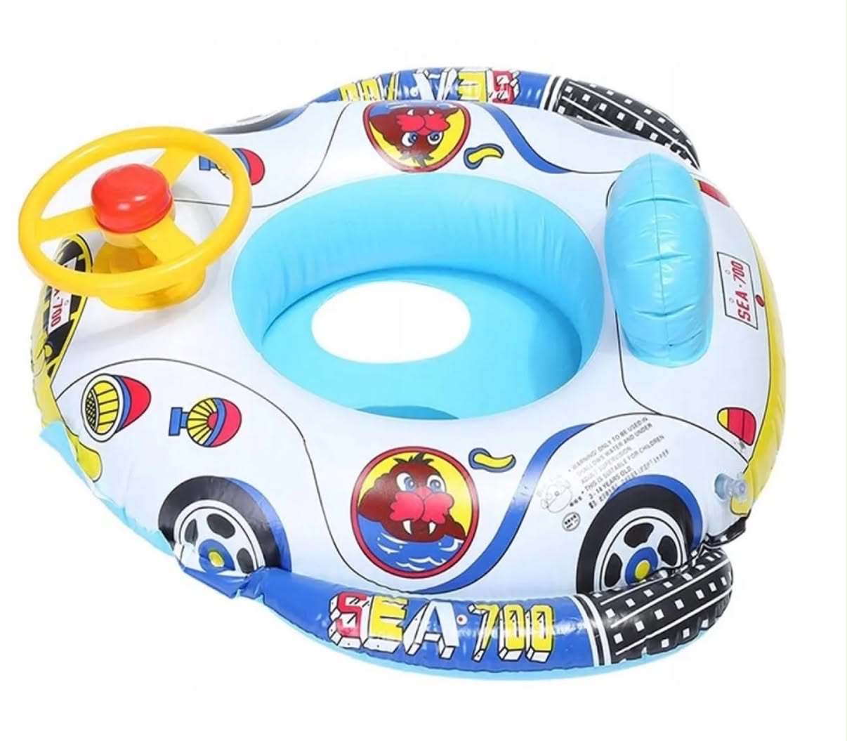 INFLATABLE WHEEL FOR SWIMMING PONTOON HORN CAR FOR CHILDREN WATER RIDER Manufacturer code 0KYUKU8