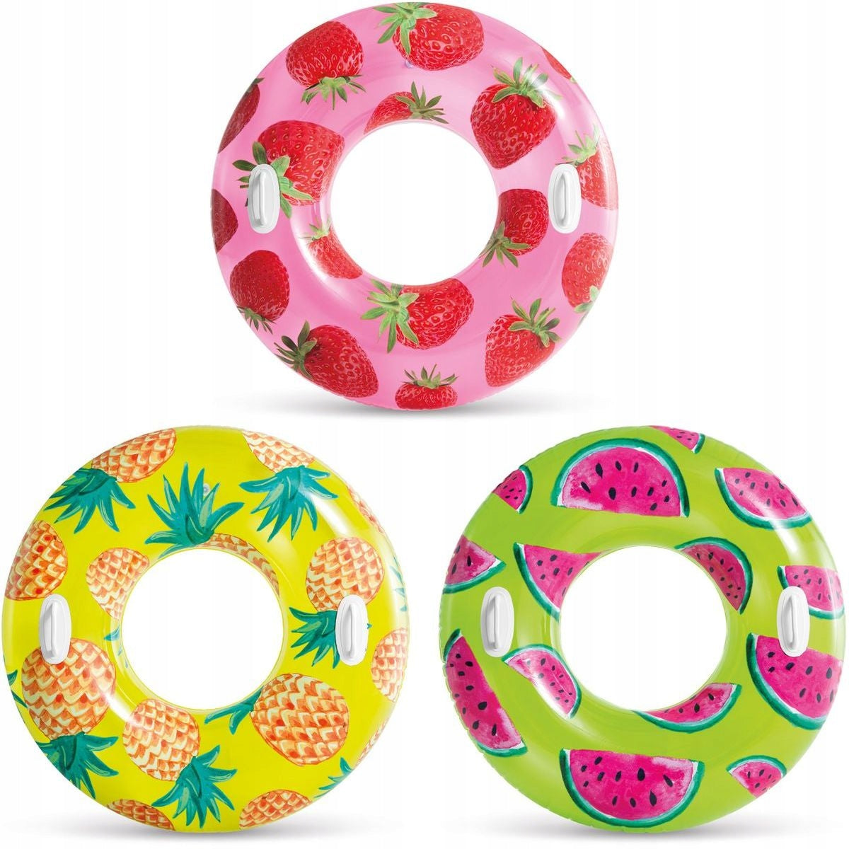 INFLATABLE WHEEL FOR SWIMMING TO THE BEACH POOL, LARGE 107cm HOLIDAY FRUIT PINEAPPLE Manufacturer code 4904582581468