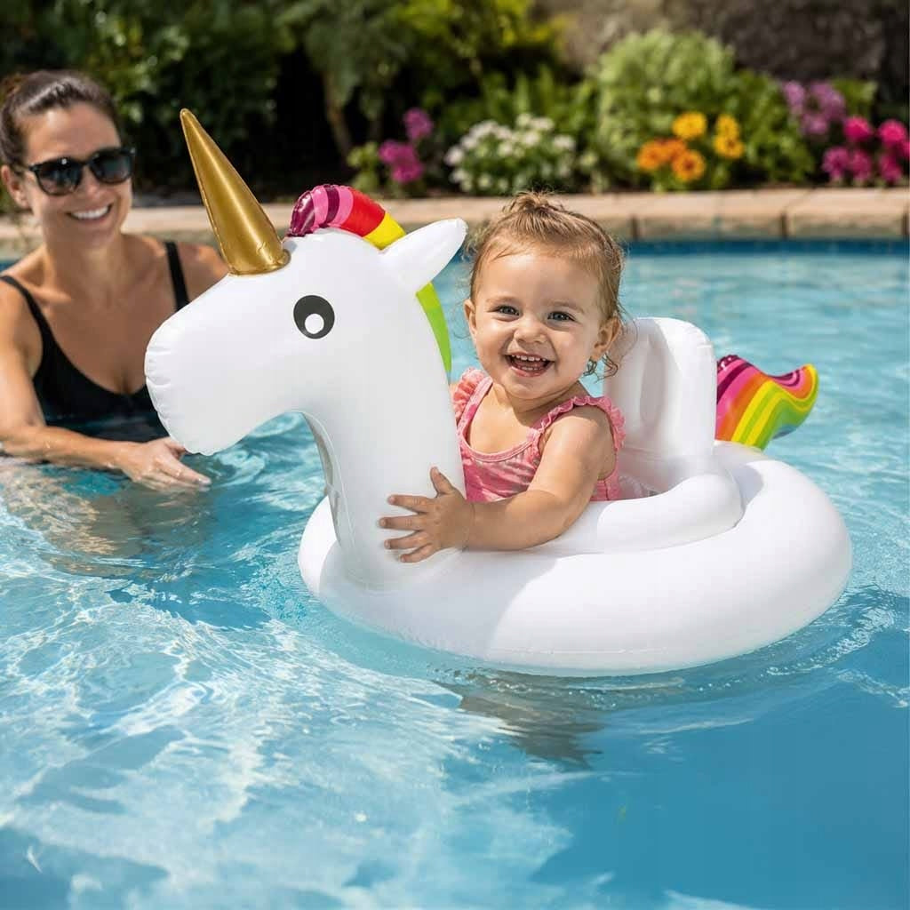 INFLATABLE WHEEL FOR SWIMMING WATERMELON PONTOON UNICORN INFLATABLE POOL CHAIR Brand no brand