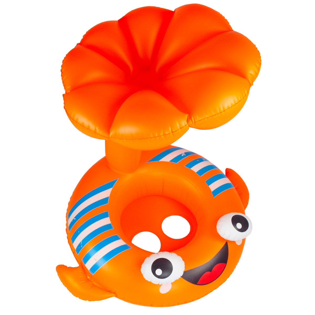 INFLATABLE WHEEL WITH SEAT AND VISOR PONTOON FOR CHILDREN TO SWIM Packaging status original