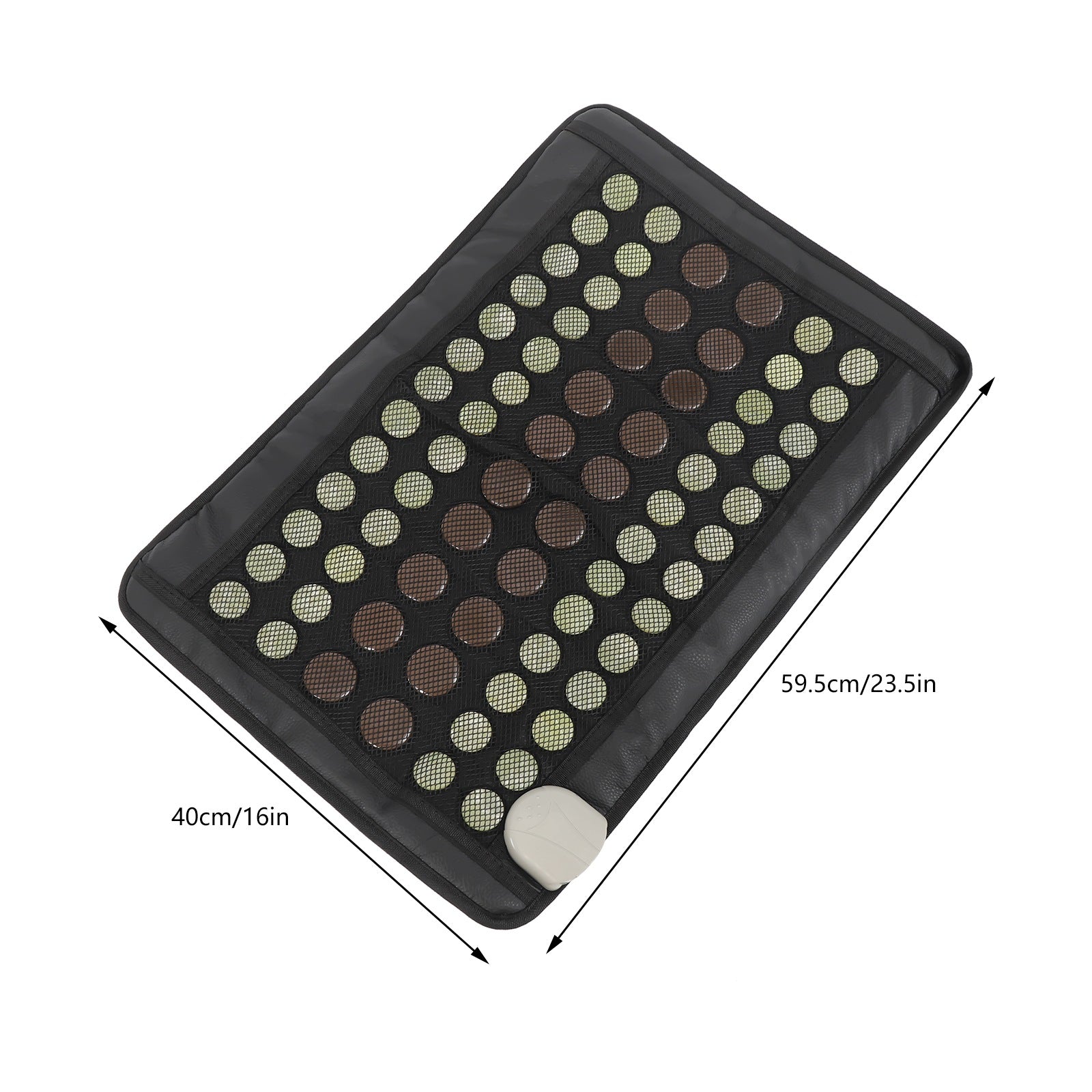 INFRARED HEATING BACK CUSHION 23.5×16 INCH Packaging status original