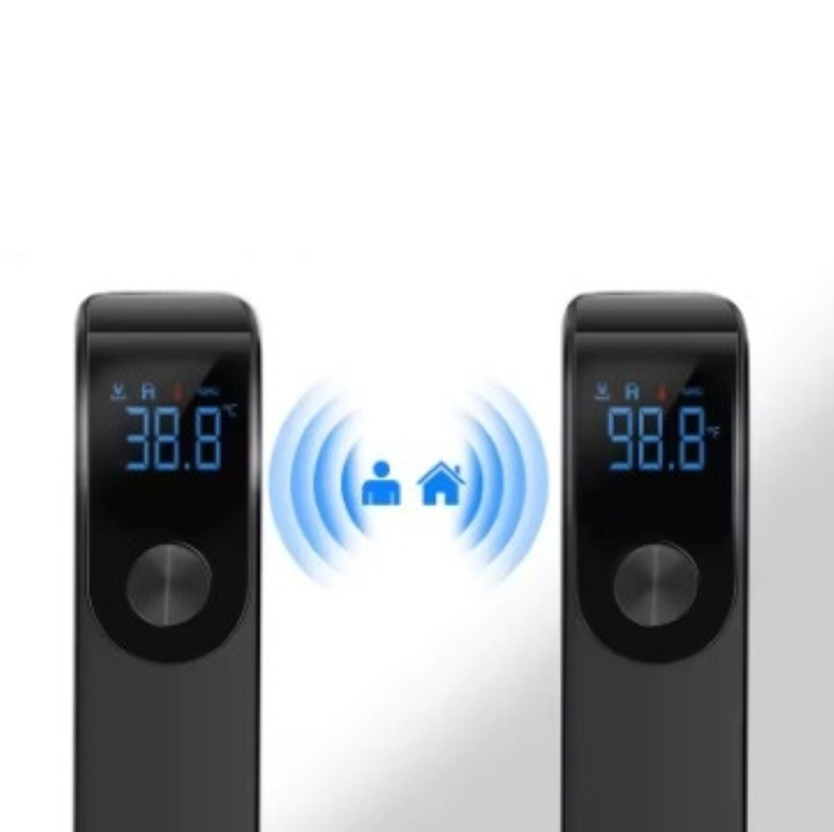 INFRARED NON-CONTACT DIGITAL THERMOMETER MINI DISPLAY LCD AS Brand no brand