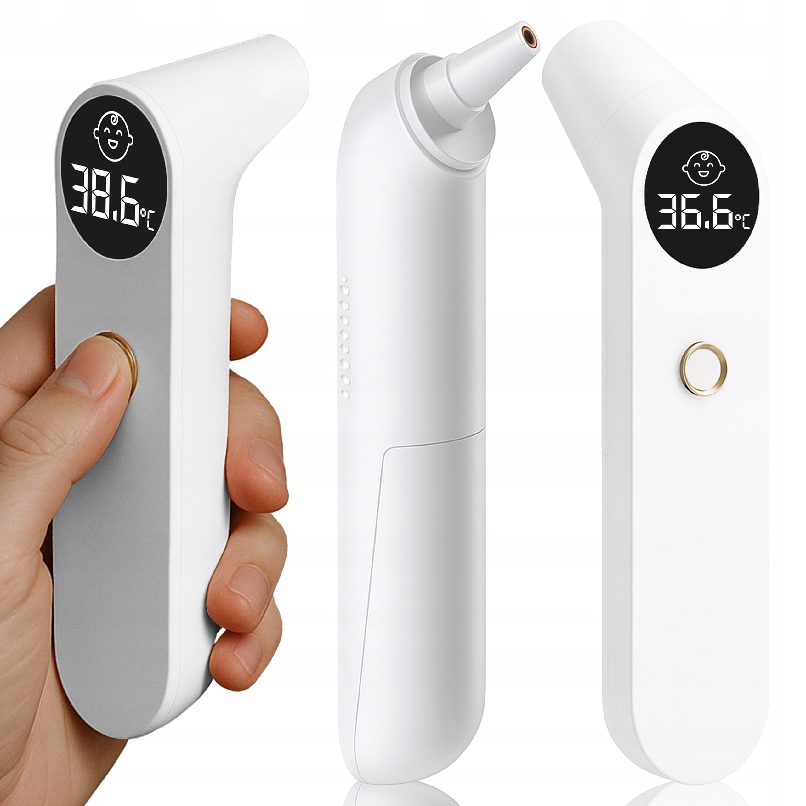 INFRARED NON-CONTACT ELECTRONIC THERMOMETER FOR THE BODY OF THE EAR OF OBJECTS Packaging status original