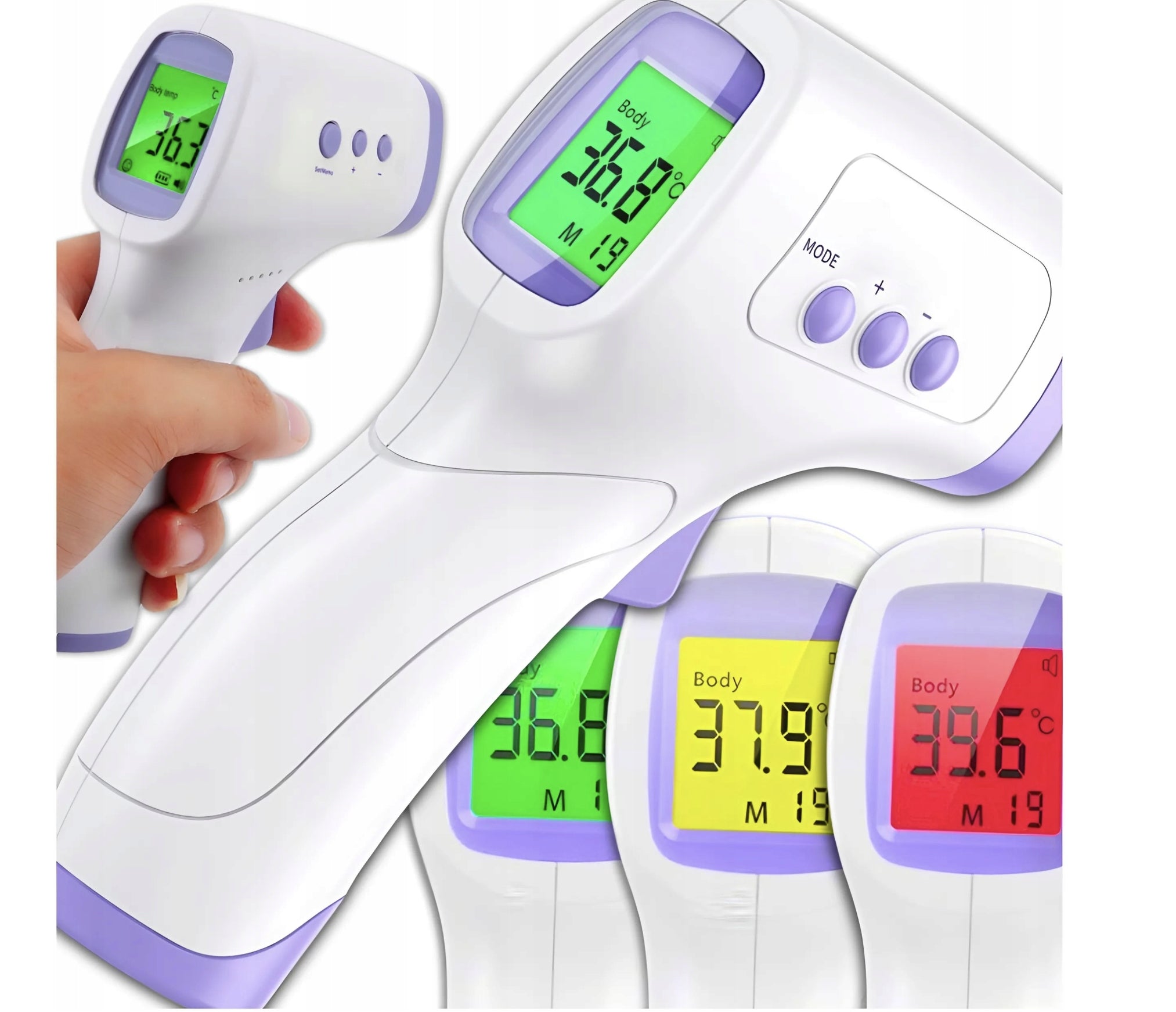 INFRARED NON-CONTACT ELECTRONIC THERMOMETER LCD ACCURATE