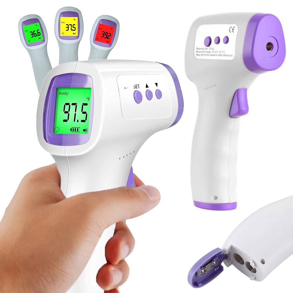 INFRARED NON-CONTACT ELECTRONIC THERMOMETER LCD DIGITAL ACCURATE