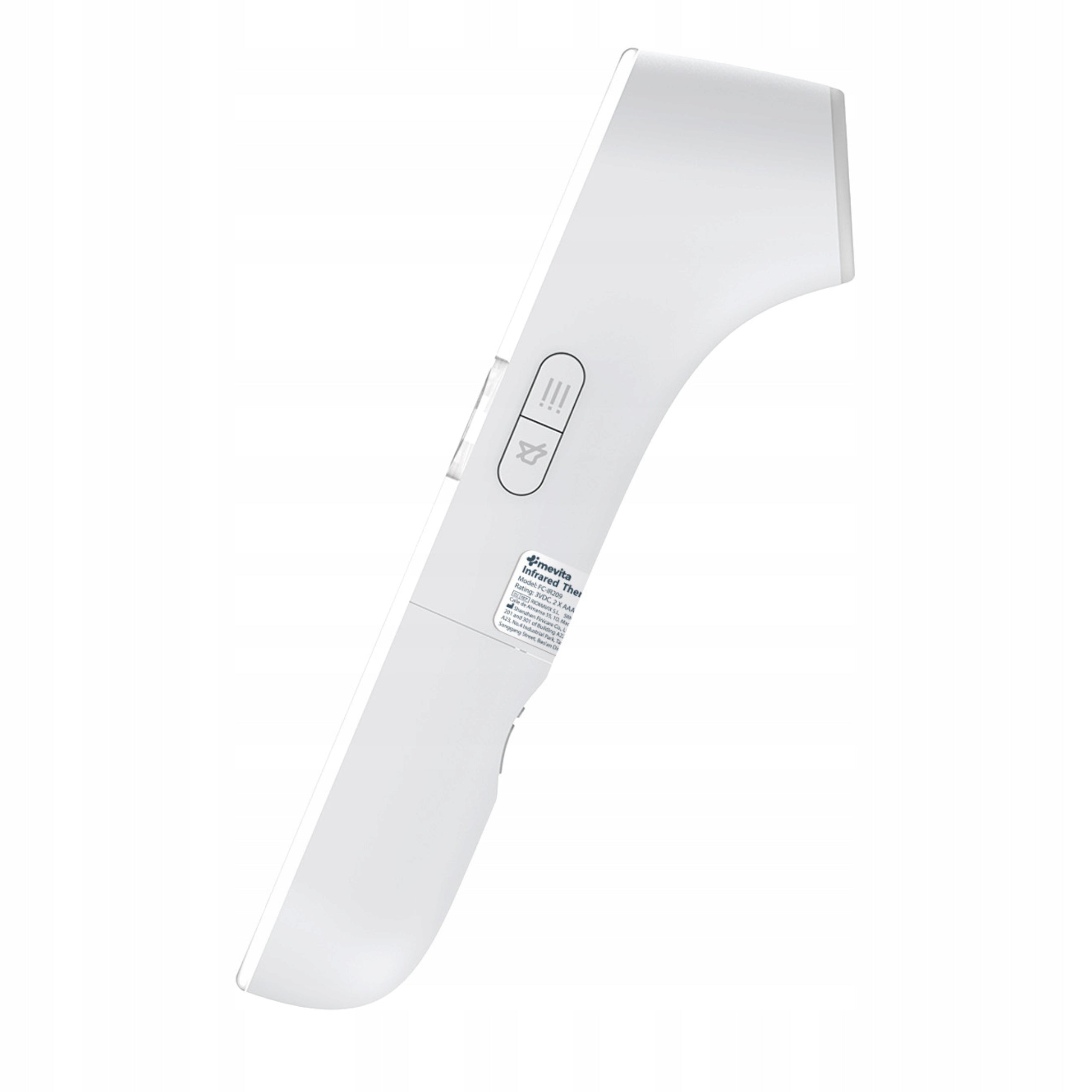 INFRARED NON-CONTACT MEDICAL THERMOMETER FEVER ALARM LED + BATTERIES Medical device yes