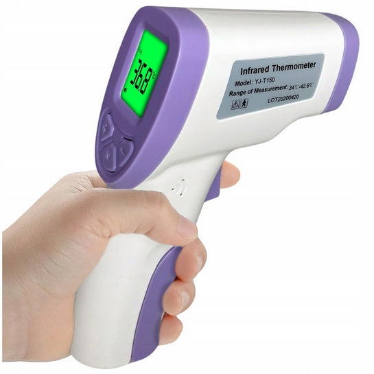 INFRARED NON-CONTACT MEDICAL THERMOMETER LCD FEVER ALARM FAST 1s