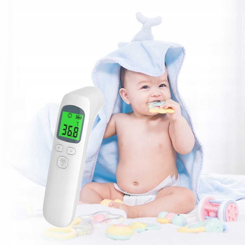 INFRARED NON-CONTACT THERMOMETER ELECTRONIC ACCURATE LCD BATTERIES Manufacturer code XL-F03 termometr bezdotykowy gorączka dziecko