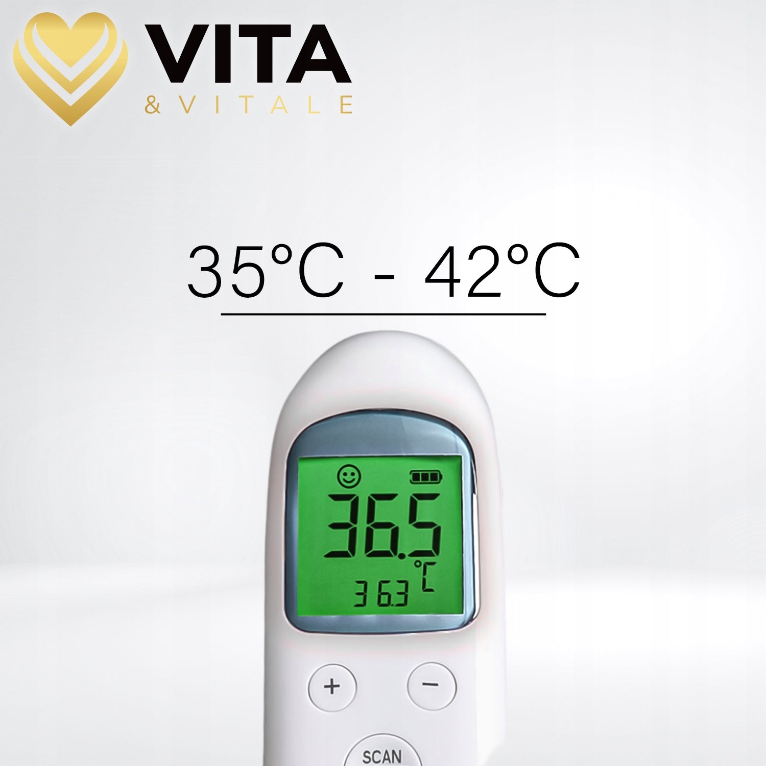 INFRARED NON-CONTACT THERMOMETER MEDICAL FEVER ALARM Medical device no